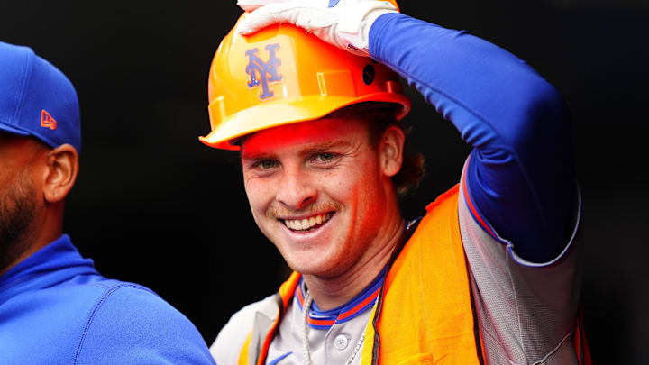 New York Mets center fielder Carson Benge.
