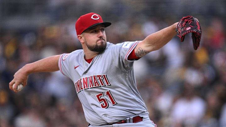Cincinnati Reds starting pitcher Graham Ashcraft