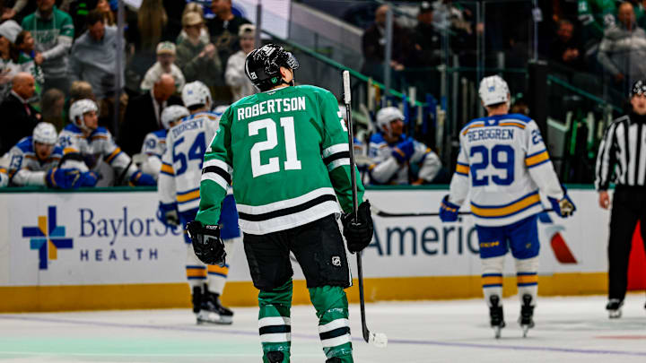 Jason Robertson | St. Louis Blues vs Dallas Stars, NHL