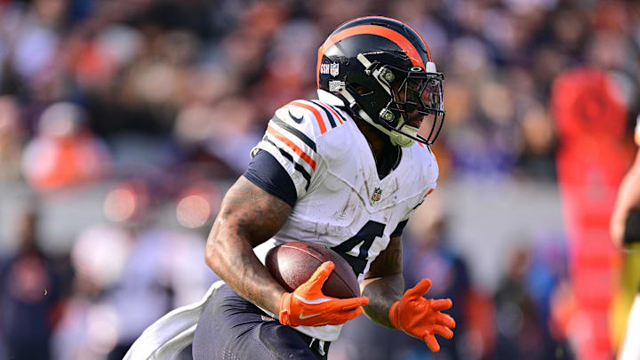 Chicago Bears running back D'Andre Swift.