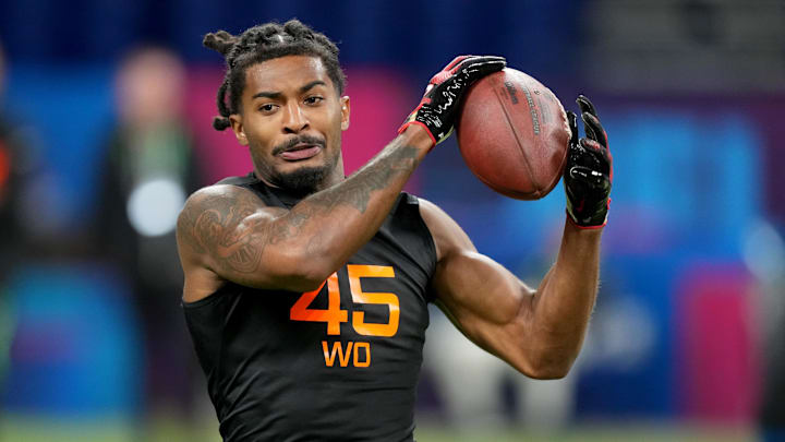 Ole Miss WR Juice Wells will compete for a spot on the Giants roster this summer.