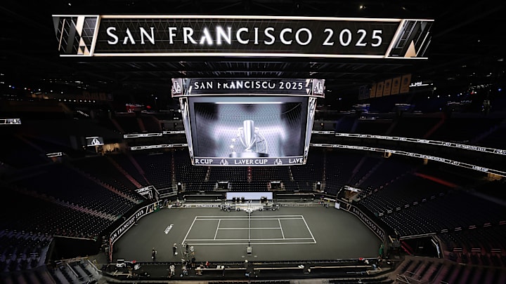 The 2025 Laver Cup will be held inside the Chase Center.