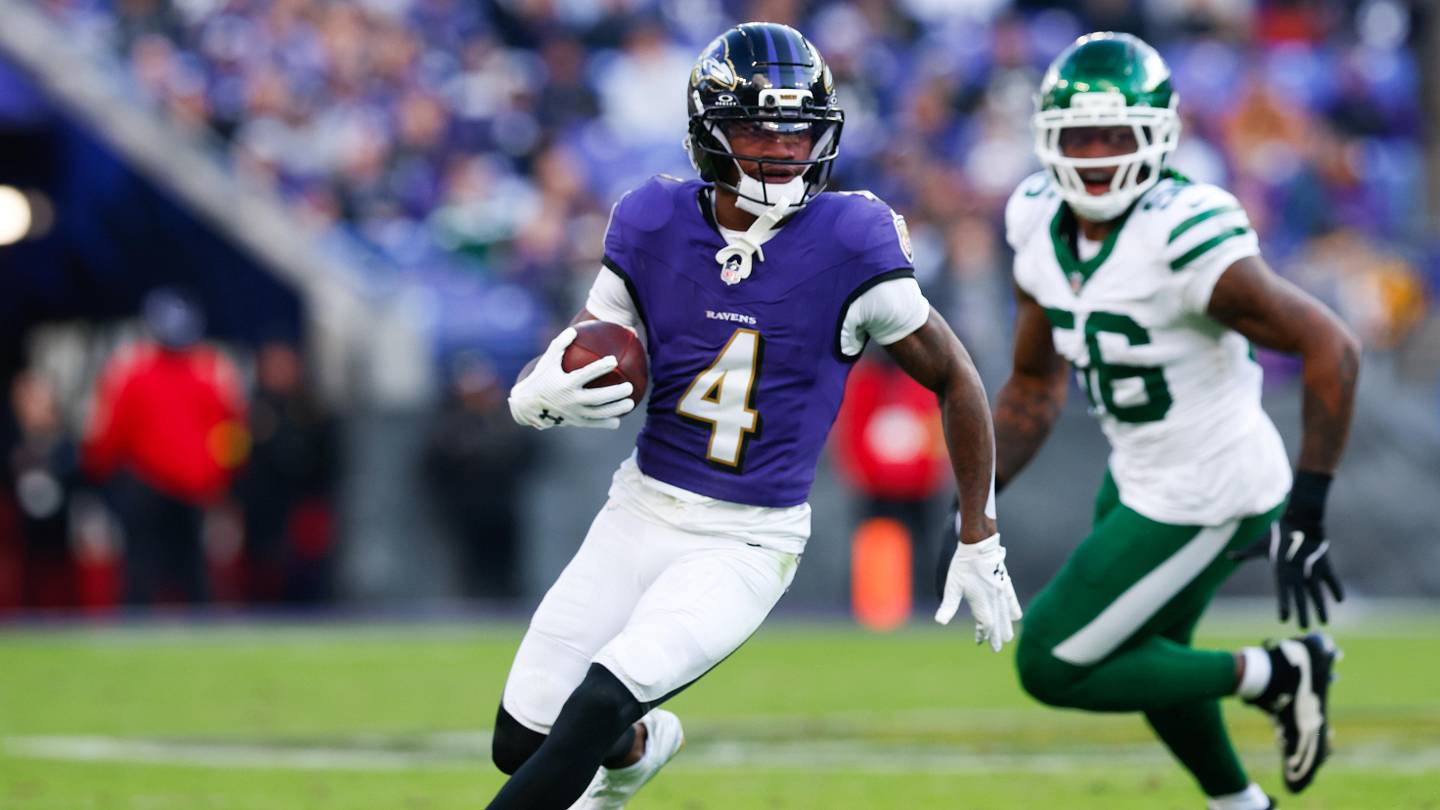 Zay Flowers Is The Ravens No. 1 WR, But Won't Have To Be Paid Like A Top No. 1 WR