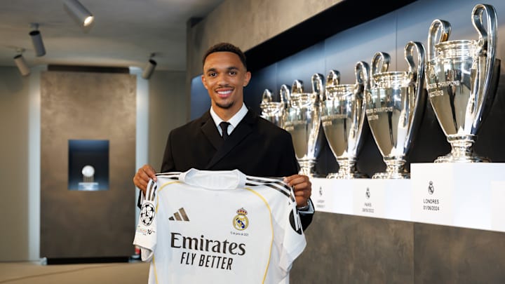 Real Madrid Unveil New Signing Trent Alexander-Arnold