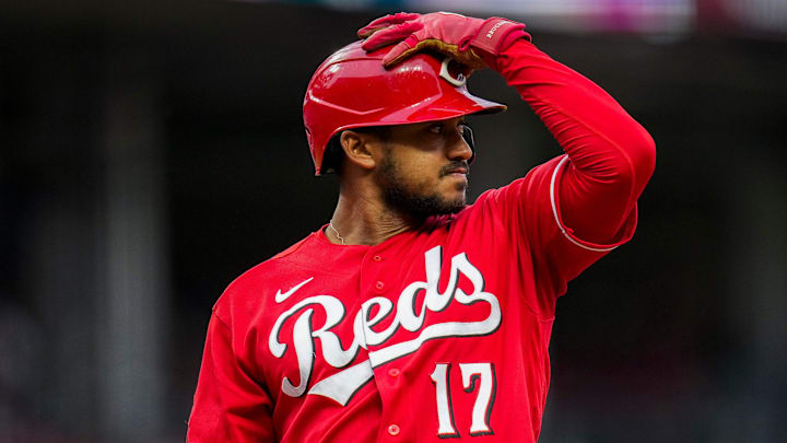 Cincinnati Reds center fielder Dane Myers.