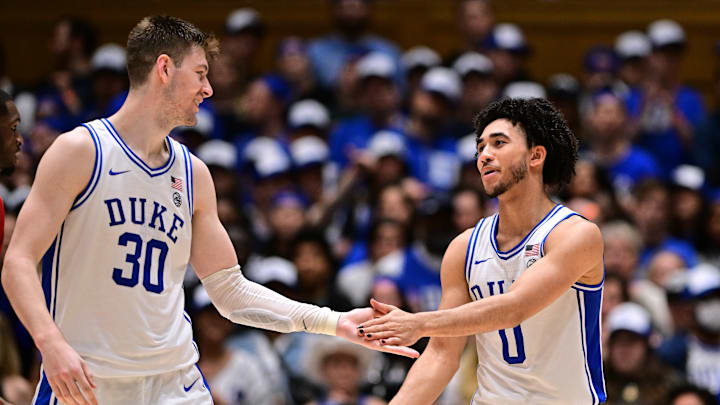 Kyle Filipowski and Jared McCain, Duke Blue Devils