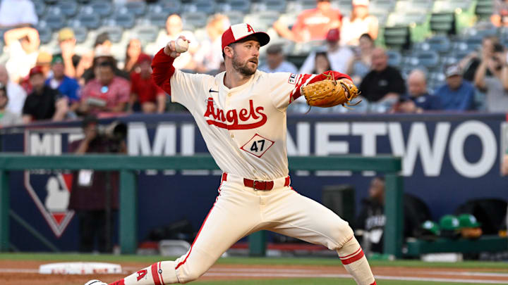 Oakland Athletics v Los Angeles Angels