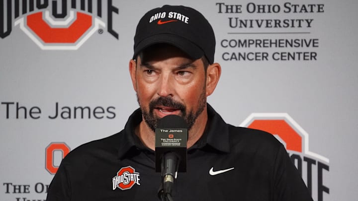 Ohio State coach Ryan Day