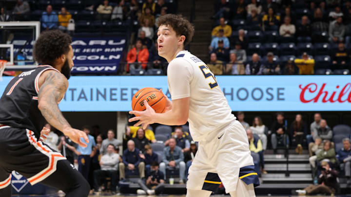 West Virginia University guard Treysen Eaglestaff West Virginia University guard Treysen Eaglestaff