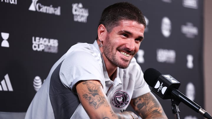 Rodrigo De Paul Introductory Press Conference at Inter Miami CF