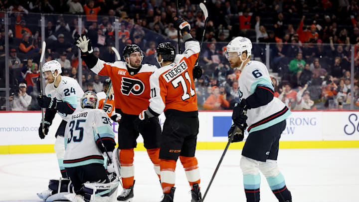 Seattle Kraken v Philadelphia Flyers Seattle Kraken v Philadelphia Flyers
