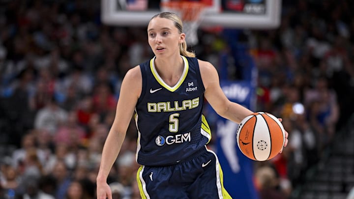 Dallas Wings guard Paige Bueckers