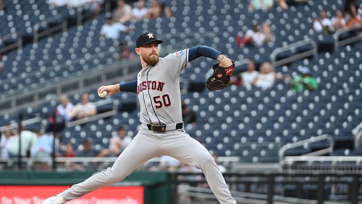 Houston Astros pitcher Mike Burrows. Houston Astros pitcher Mike Burrows.