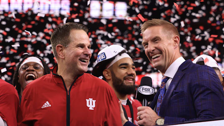 Curt Cignetti, Joel Klatt, Indiana Hoosiers, FOX Sports Curt Cignetti, Joel Klatt, Indiana Hoosiers, FOX Sports