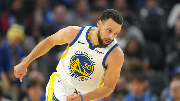 Golden State Warriors guard Stephen Curry. Golden State Warriors guard Stephen Curry.