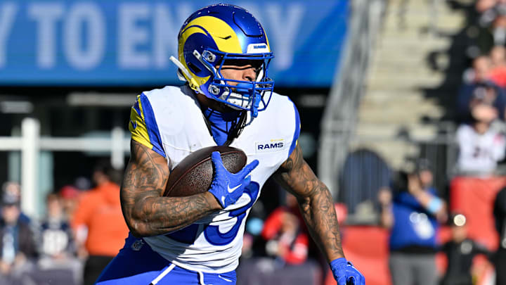 Fade Kyren Williams on his rushing yards total in the Rams Week 14 game against the Bills.