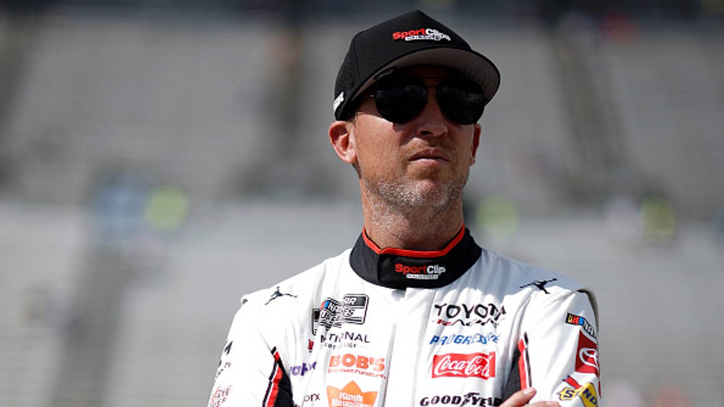 Denny Hamlin, 3 other NASCAR Cup drivers eliminated at Atlanta