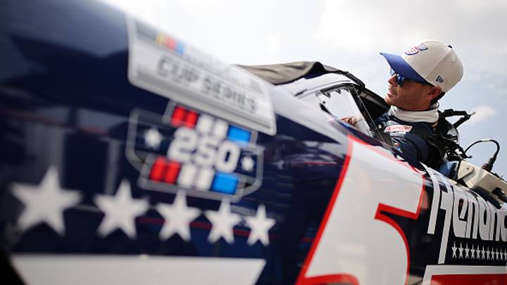 Kyle Larson, Hendrick Motorsports, Chicagoland Speedway, NASCAR