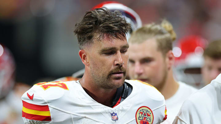 Kelce had just four catches for 30 yards in the Chiefs' win over the Falcons. 