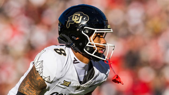 D.J. McKinney during No. 21 Colorado's 41–27 win over Texas Tech on Nov. 9, 2024.