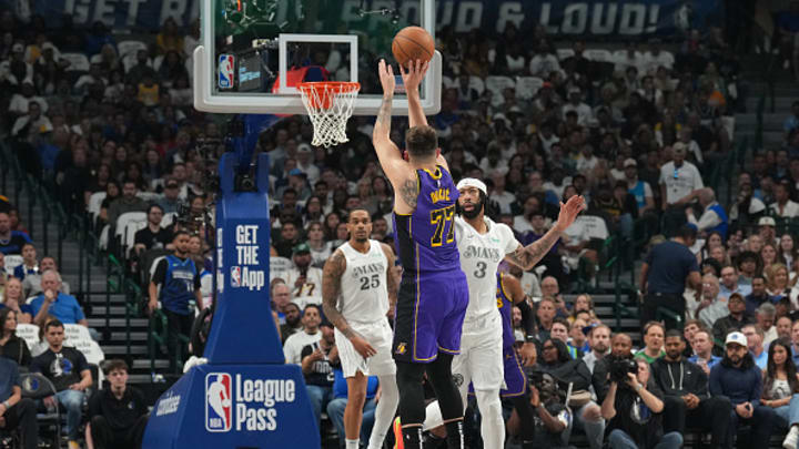 Luka Doncic over Anthony Davis in Dallas used to result in points for the home team. Luka Doncic over Anthony Davis in Dallas used to result in points for the home team.