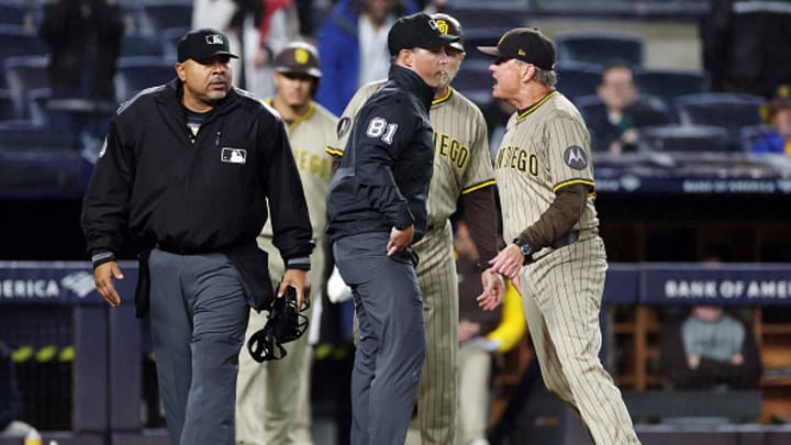 Padres skipper Mike Shildt motivated his team by getting tossed on Monday night