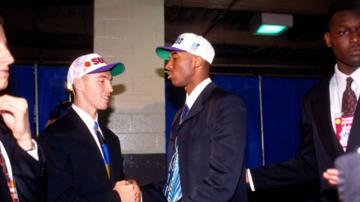 Steve Nash (left) and Kobe Bryant (right) joined the Suns and Hornets on a night that changed basketball forever.