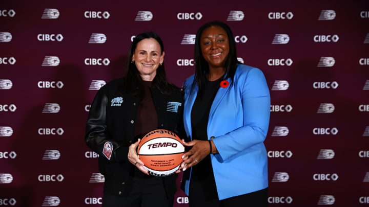 Coach Sandy Brondello and GM Monica Wright Rogers will lead the Toronto Tempo franchise in its first season. 