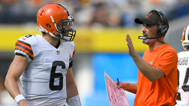 Joe Thomas criticized Baker Mayfield for his blunt takedown of former Browns coach Kevin Stefanski.