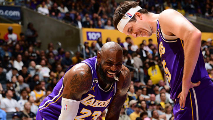 LeBron James and Austin Reaves were not happy with the officiating after the Lakers’ Game 2 loss to the Thunder.