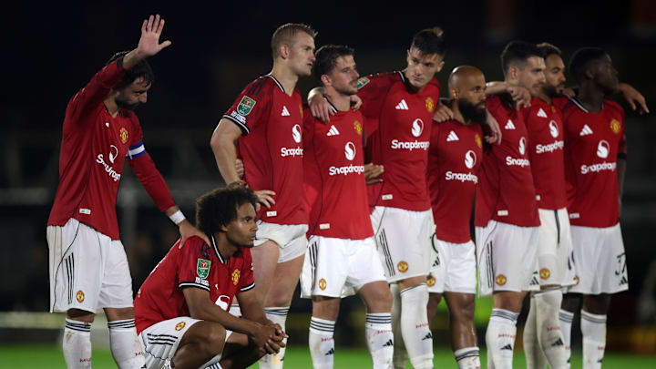 Grimsby Town v Manchester United - Carabao Cup Second Round Grimsby Town v Manchester United - Carabao Cup Second Round