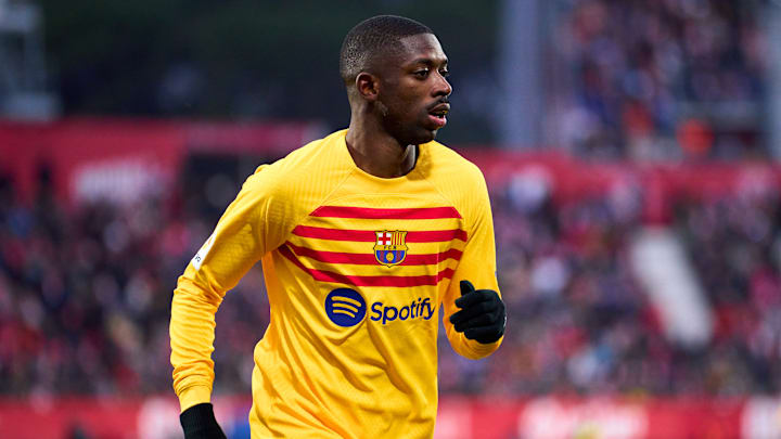 Ousmane dembélé, blessé, pourrait manquer le match d'Europa League Ousmane dembélé, blessé, pourrait manquer le match d'Europa League