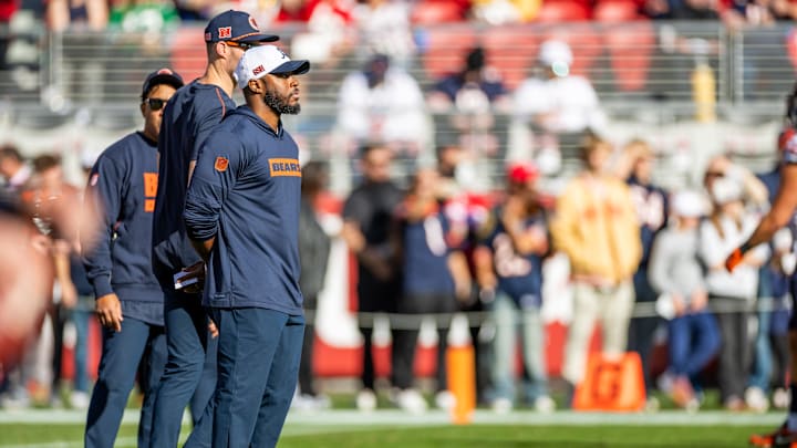 Chicago Bears interim head coach Thomas Brown