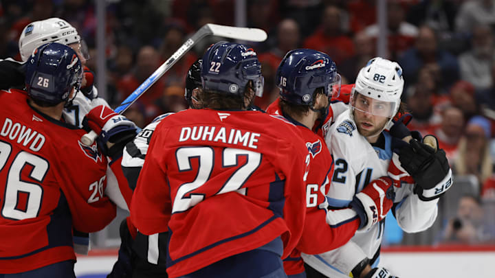 Brandon Duhaime, Washington Capitals Mandatory Credit: Amber Searls-Imagn Images