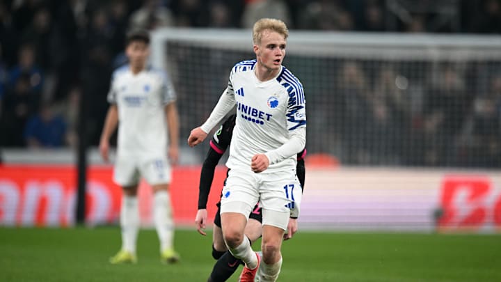 Victor Froholdt im Kopenhagen-Trikot. Bald könnte er in Frankfurt spielen