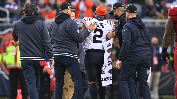 Losing DJ Moore for even a little bit of time, especially early, can be a tough blow for this Bears team despite the presence of Keenan Allen.