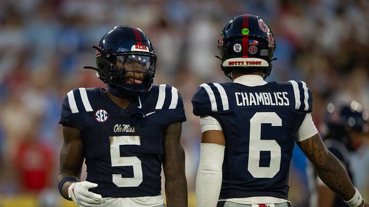 Ole Miss Rebels quarterback Trinidad Chambliss and running back Kewan Lacy. Mandatory Credit: Steve Roberts-Imagn Images Ole Miss Rebels quarterback Trinidad Chambliss and running back Kewan Lacy. Mandatory Credit: Steve Roberts-Imagn Images