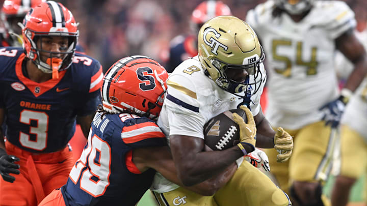 Georgia Tech took No. 7 Georgia to 8 overtimes, showing the ACC, where Syracuse football is a member, is vastly under-rated.