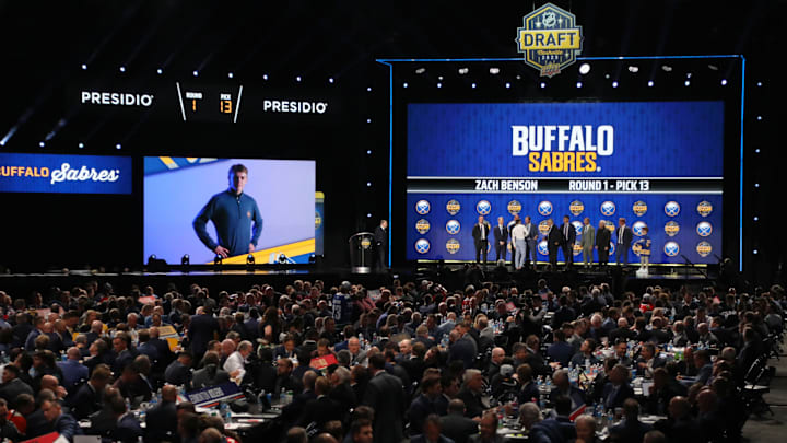The Buffalo Sabres can find a great center at #9 in the 2025 NHL Draft.