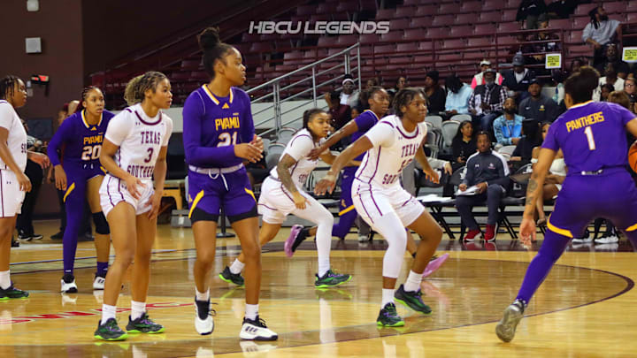 Texas Southern's Tenacious Defense Versus Prairie View A&M on Feb. 1, 2025 at H&PE Arena in Houston, TX 