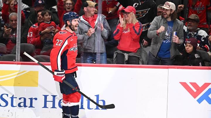 Oct 11, 2026; Washington, District of Columbia, USA; Washington Capitals center Boone Jenner (22) reacts afire scoring against the Seattle Kraken during the third period at Capital One Arena. Mandatory Credit: Brad Mills-Imagn Images Oct 11, 2026; Washington, District of Columbia, USA; Washington Capitals center Boone Jenner (22) reacts afire scoring against the Seattle Kraken during the third period at Capital One Arena. Mandatory Credit: Brad Mills-Imagn Images
