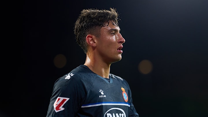 Alejo Veliz in action for RCD Espanyol