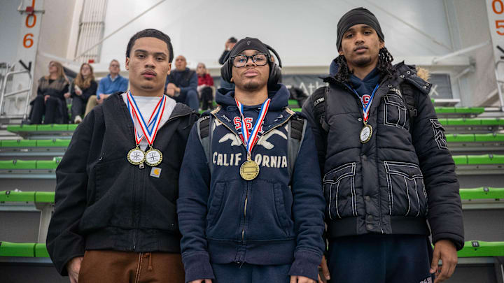 Passaic's blazing trio, From Left to Right: Justin Griffin, Jhosmil Cuello, Jeremi Jimenez
