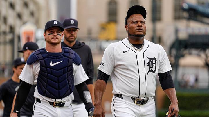Detroit Tigers pitcher Framber Valdez (59).