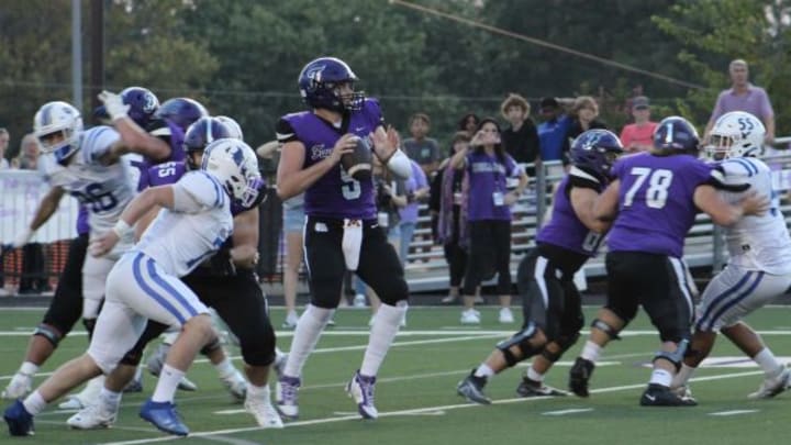 Fayetteville edged Rogers 47-42 in a Class 7A-West Arkansas football shootout on September 29, 2023.