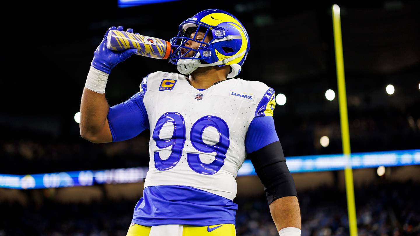 Shell Gas La Rams LA Rams shell shocked after Aaron Donald's breaking retirement news