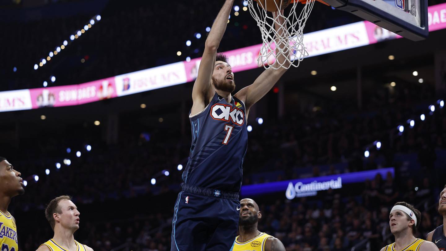 OKC Thunder's Injury-Riddled February Proved to be Blessing in Game 2 vs. Lakers