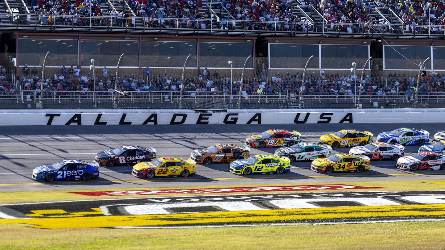 Weather Washes Out Cup Qualifying At Talladega, Reddick On Pole