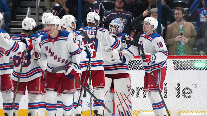 New York Rangers v Columbus Blue Jackets