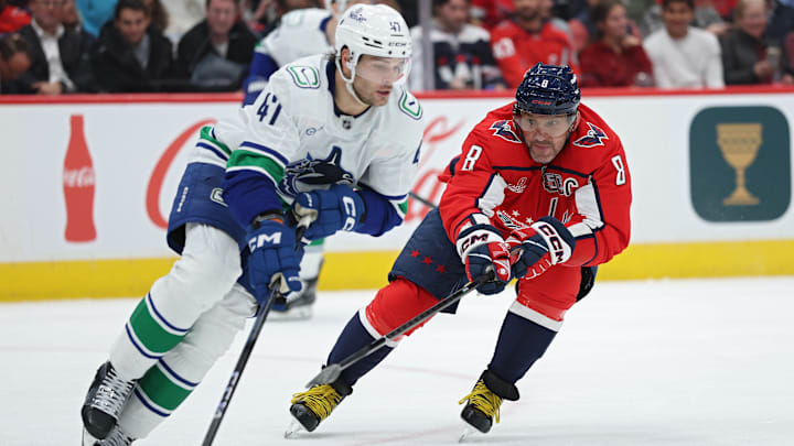 Vancouver Canucks v Washington Capitals
